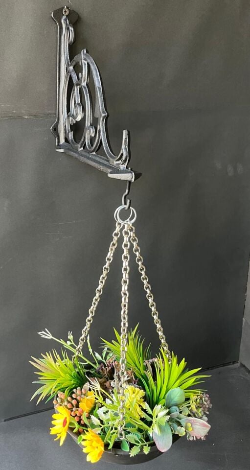 Çiçek askısı M tip