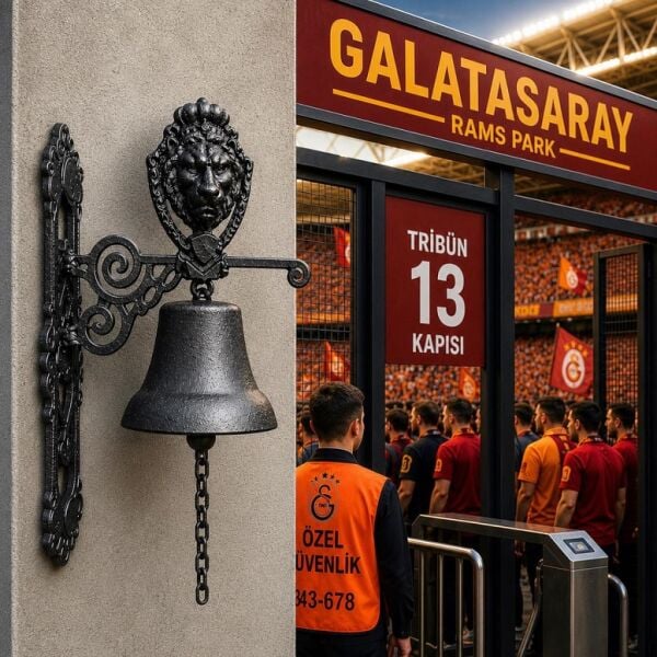 Kapı Çanı Aslan Formunda