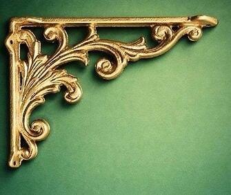 RAFAYAĞI ANTİK TARZDA H tip 2ADET